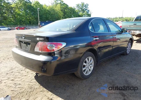 2004 Lexus Es 330 из США, поврежденный, VIN JTHBA30G140001408
